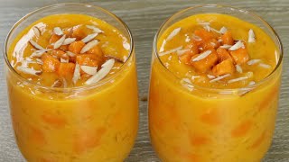 Easy Sago dessert  Mango Dessert Recipe [upl. by Etteoj]