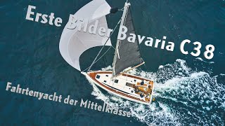 Bavaria C38  erste Bilder vom Exklusivtest der Familienyacht [upl. by Oleta69]