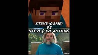 STEVE GAME VS STEVE MOVIE shorts minecraft VS movie edit shortvideo viralvideo [upl. by Foley]