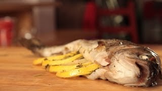 Domowy przepis Jak upiec pstrąga  cytrynowotymiankowy pstrąg Lemon amp thyme trout [upl. by Feirahs]