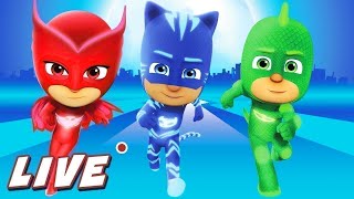 🔴 LIVE PJ Masks Official Season 1  Save The Day [upl. by Drofnas]