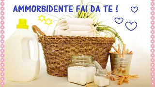 AMMORBIDENTE FAI DA TE  DIY FABRIC SOFTENER  BabyAli [upl. by Dnyletak101]