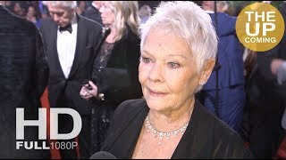 Judi Dench interview at the Murder on the Orient Express premiere at Royal Albert Hall London [upl. by Margaux222]