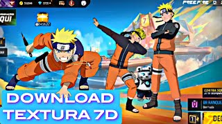 textura 7D do naruto para download ✅TEXTURA 7✅ [upl. by Ailuj108]