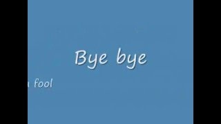 Bye Bye Bye Lyrics [upl. by Yanetruoc991]