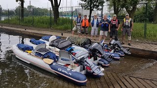 GALA CANOE RALLY Challenger2017 TorontoMontreal Day 1 ONTARIO LAKE RUN [upl. by Odlaner97]