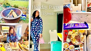 A DAY IN MY LIFE  ATTENDING MY OFFICE HOLIDAY PARTY  CHRISTMAS HOLIDAY  VLOGMAS 1 [upl. by Johm]