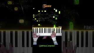 Sabrina Carpenter  Taste Piano Cover Taste SabrinaCarpenter PianellaPianoShorts [upl. by Farhsa]