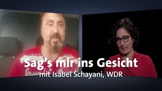 Livestream quotSags mir ins Gesichtquot mit Isabel Schayani [upl. by Inalem]