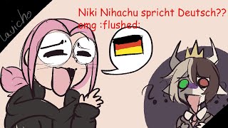 Nihachu speaking German quotwithquot Ranboo Dream SMP Animatic [upl. by Strang533]