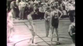 1952 IHSA Boys Basketball Championship Game Hebron vs Quincy [upl. by Lleksah]