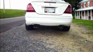 C55 AMG Kleemann Headers Cold Start [upl. by Notlim]