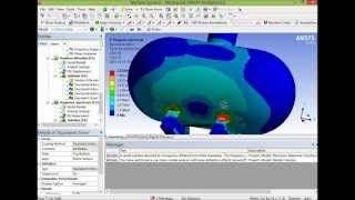 Response spectrum analysis with Ansys Workbench [upl. by Ellerol]