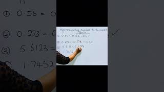 Approximation of numbers to the nearest tenth mathtricks maths approximationviral video [upl. by Cammie]