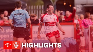 HIGHLIGHTS Hull KR vs St Helens  The Robins march on in Round 10 [upl. by Yro]