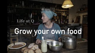 The importance of growing your own food  A unique ecovillage in France [upl. by Artnoed]