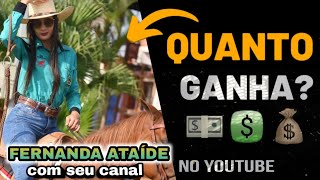 Quanto ganha FERNANDA ATAÍDE [upl. by Hillel363]