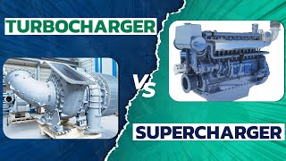 Difference Between Supercharger And Turbocharger  Turbochargers Vs Superchargers  Which Is Better [upl. by Cornwell212]