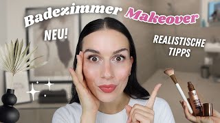 Glow Up Mein Badezimmer Makeover realistisch amp praktisch [upl. by Nagorb]