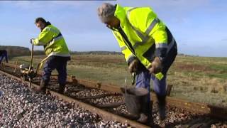 Chemin de Fer de la Baie de Somme travaux dhiver [upl. by Ayerf]