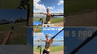 GoPro 13 vs DJI Action 5 Pro [upl. by Anirbys]