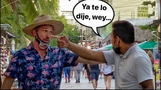 FINGÍ NO HABLAR ESPAÑOL en MÉXICO y ASÍ ME TRATARON pt 2 [upl. by Gaby]