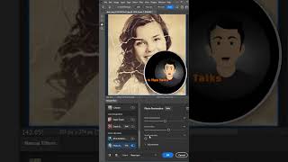 How to Restore Old Photos in Photoshop photoshoptutorial photoshoptutorial [upl. by Haraf]