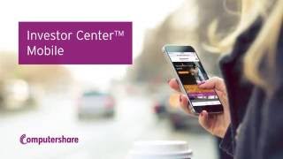 Investor Center Mobile US [upl. by Harve920]