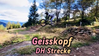 Noch eine ware Downhill Strecke   Bikepark Geisskopf 2024 [upl. by Estella]