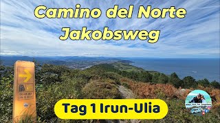 Camino del Norte  Jakobsweg  Tag 1 [upl. by Rep]