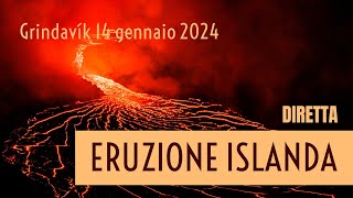 Eruzione in Islanda a Grindavík [upl. by Gargan]