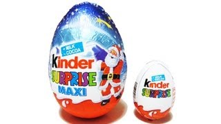 Kinder Maxi Surprise Egg Unboxing [upl. by Ledua]