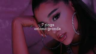 7 rings  ariana grande  slowed [upl. by Changaris]