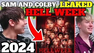 Sam And Colby LEAKED HELL WEEK BETTER Than CONJURING [upl. by Ahsiuqel774]