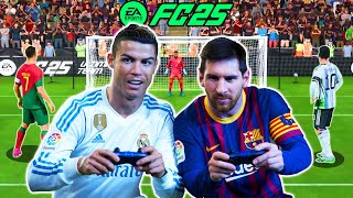 Ronaldo and Messi Playing FIFA FULL SEASON 2 [upl. by Odradlig]