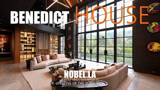 Inside a quotMODERN BARNHOUSEquot Benedict house by NobelLa  Interior tour  LUXURY MEGA MANSION [upl. by Quackenbush]