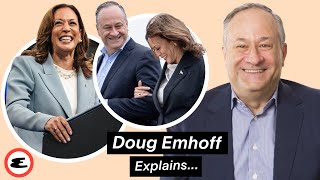 Doug Emhoff Talks Wife Kamalas Campaign and Being Second Gentleman  Explain This  Esquire [upl. by Gnidleif484]