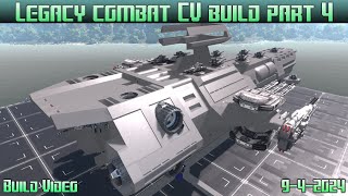 Empyrion Galactic Survival  Legacy combat CV build part 4 [upl. by Ysnil547]