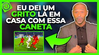 THIERRY HENRY VAI A LOUCURA COM CANETA DE PAQUETÁ NO LYON [upl. by Ardnic]