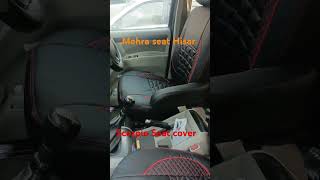 Scorpio Seat cover leather Mehra seat Hisar modifiedseat carseatcover mehraseat [upl. by Inaboy960]