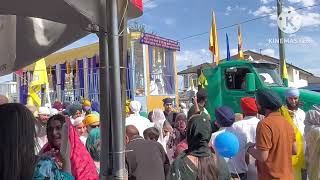 Att di garmi and loka da josh in nagarkirtan bahut wadia c in Abbotsford 🇨🇦🇨🇦 [upl. by Paul]