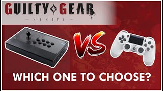 Controller vs Arcade Stick for Guilty Gear Strive  my Stick Button Layout Guilty Gear Strive [upl. by Sevik]