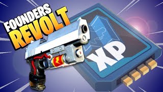 THIS ONE HITS HARD Founders Revolt Pistol  Fortnite Save the World Gameplay amp Weapon Review [upl. by Drofyar192]