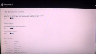 Windows 81 Metered connection Data usage option [upl. by Hylan340]