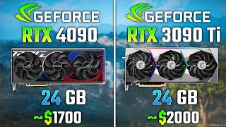 RTX 4090 vs RTX 3090 Ti  Test in 6 Game [upl. by Buford18]