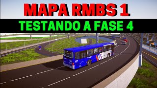 🔴Gameplay Testando Mapa RMBS 1 Na Fase 4  Linha 04  Proton Bus Simulator PBSU  PBSC [upl. by Swor]