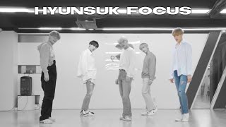 Cinema  CIX Dance Practice Mirrored HYUNSUK FOCUS [upl. by Lihas]