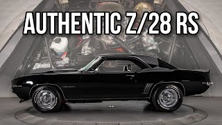 Authentic 1969 Camaro Z28 RS 427 V8 4Speed  FOR SALE  137543 [upl. by Nawad]