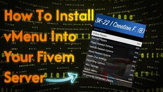 How to add and configure vMenu on your FiveM Server 2024 [upl. by Morrissey942]