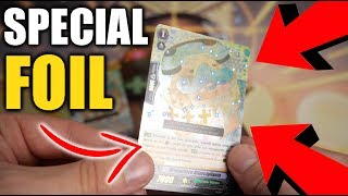 SPECIAL FOILING on Italian Vanguard Cards [upl. by Rodge]